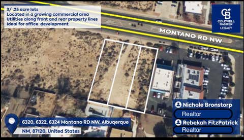 Vacant Land For Sale - 6320 6322 6324 Montano Rd Nw Rd<br/> Albuquerque, NM 87120