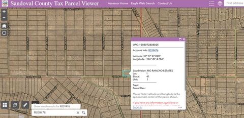 41st (package deal) Street NW Rio Rancho NM 87144