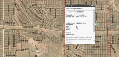 Vacant Land For Sale - 3810 Nutmeg Road #21<br/> Rio Rancho, NM 87144