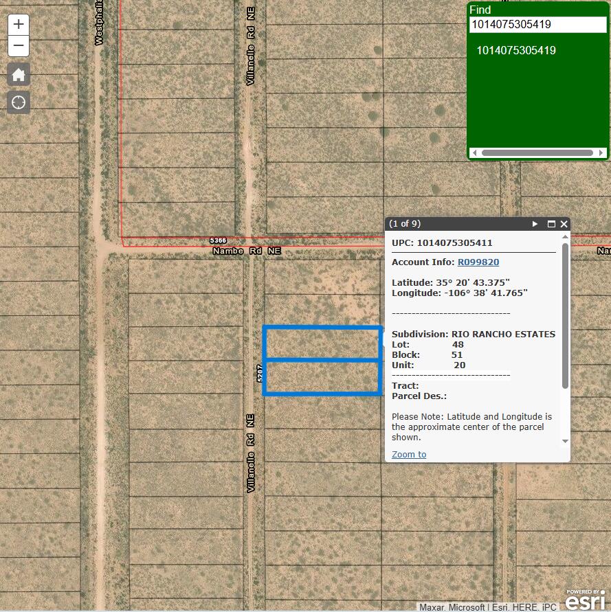 2 Lots Villanelle Road, Rio Rancho, New Mexico image 1