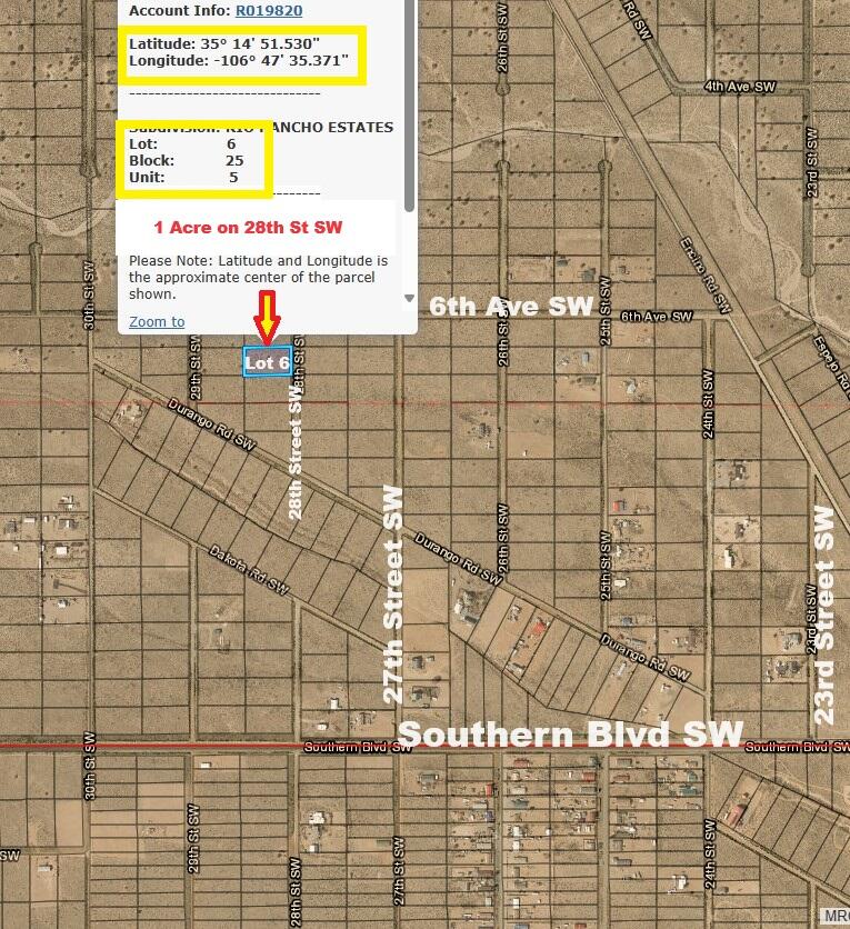 Lot 6 28th Street, Rio Rancho, New Mexico image 2