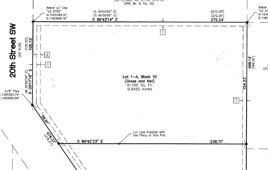 U8 B10 L1A 20th Street SW