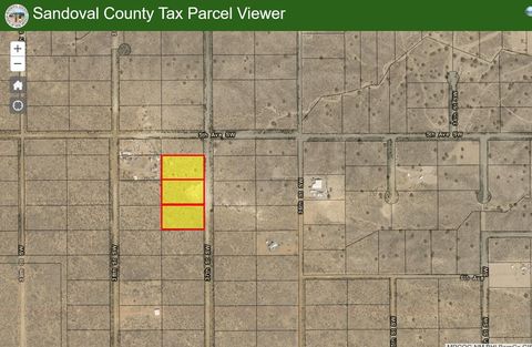 Vacant Land For Sale - 3 LOTS 37th Street<br/> Rio Rancho, NM 87124