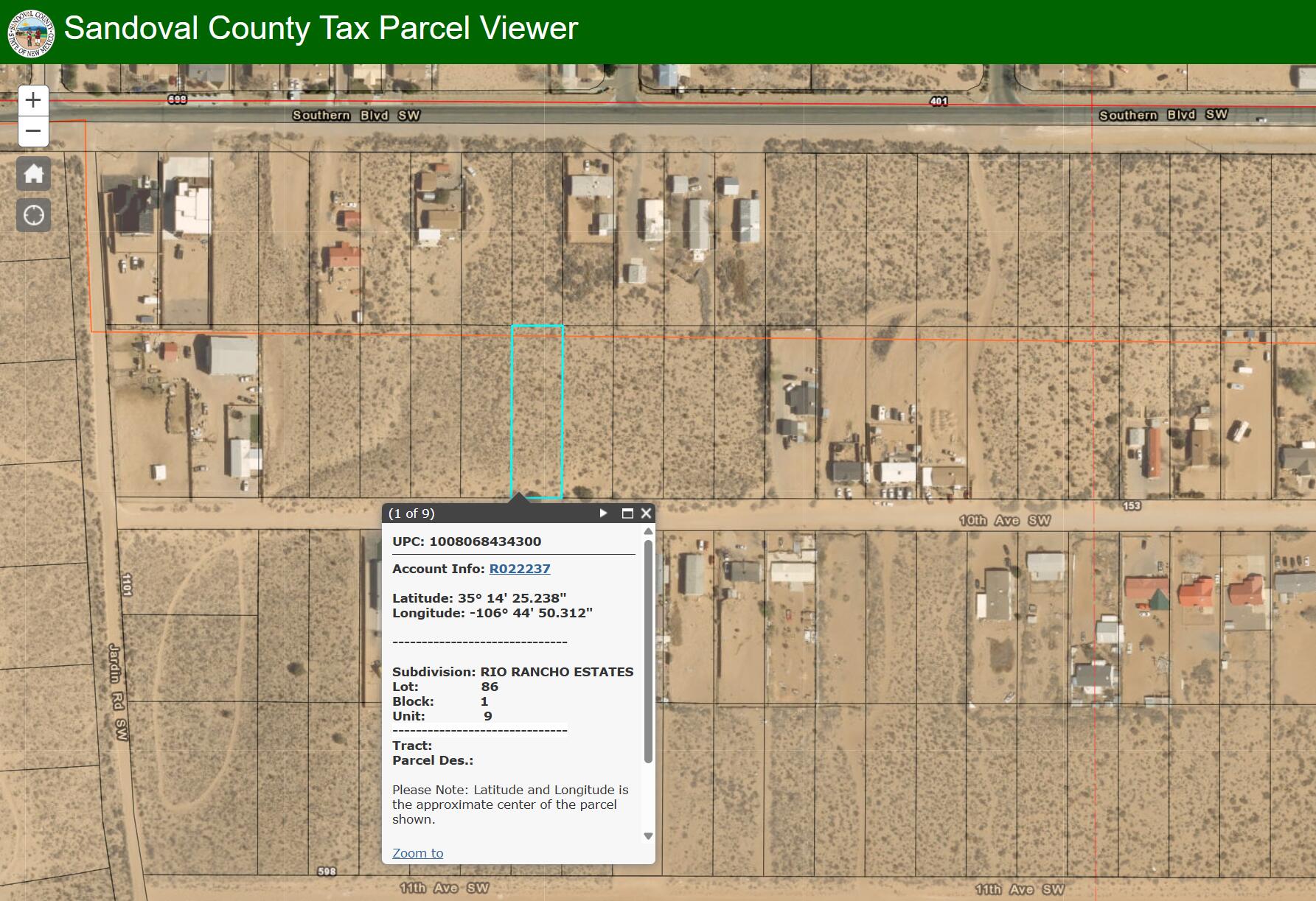 Lot 86 10th Avenue, Rio Rancho, New Mexico image 6