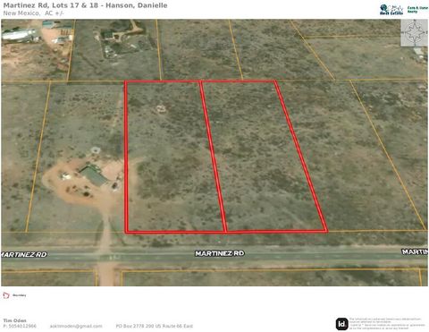 Photo of Martinez Road, Moriarty, NM 87035 (MLS # 1092576)