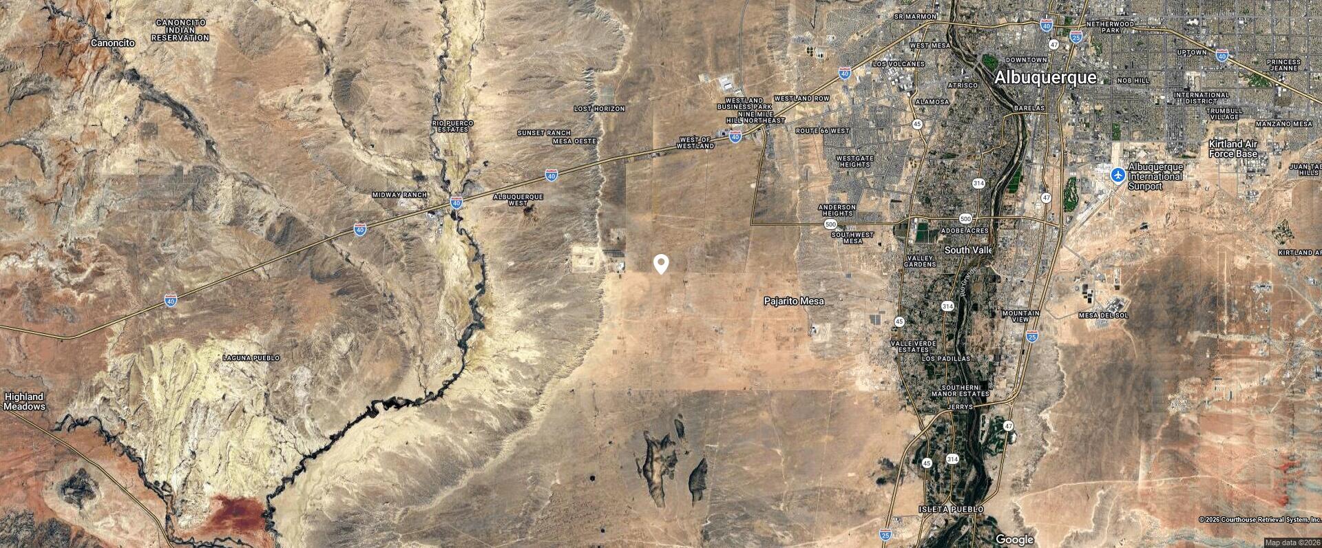 Off Pajarito (N73) Road SW