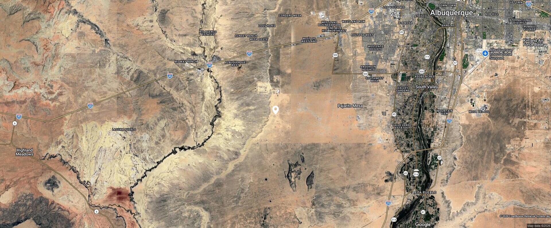 Pajarito (O'L1) Road SW