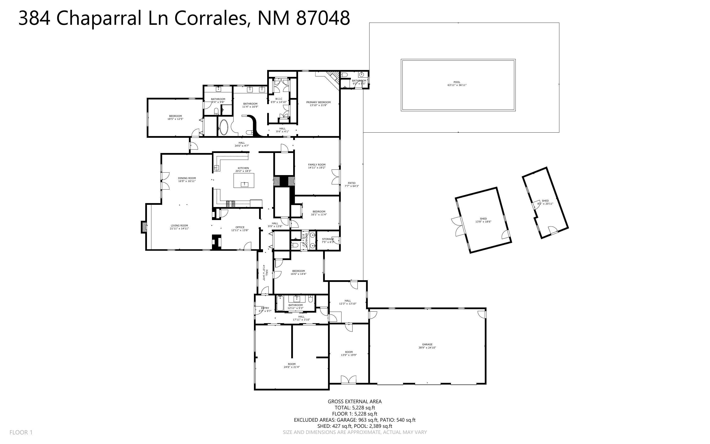 384 Chaparral Lane, Corrales, New Mexico image 14