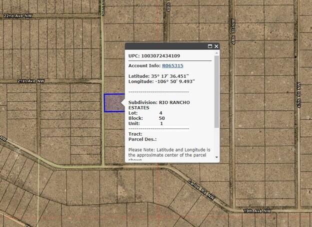 Block 50, Lot 4, Unit 1, Rio Rancho, New Mexico image 1