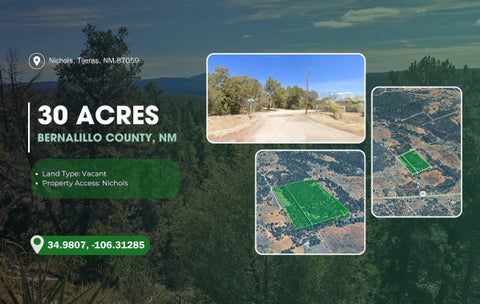 Vacant Land For Sale - 4 Nichols Road<br/> Tijeras, NM 87059