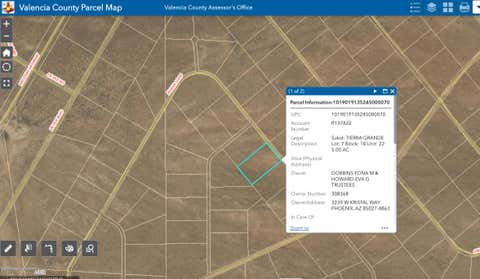 Vacant Land For Sale - 1 LOT Nueva Loop<br/> Rio Communities, NM 87002