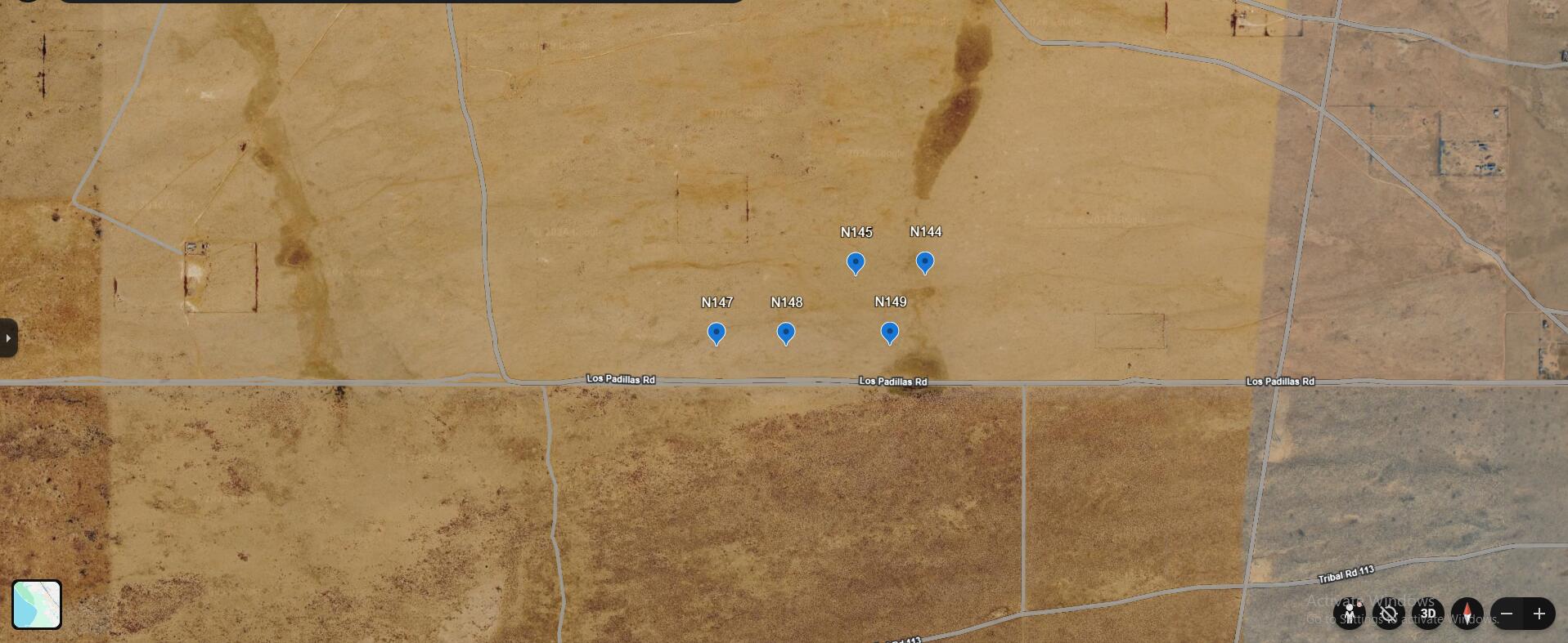 Off Powers Way (N144,145,147-9 Road SW