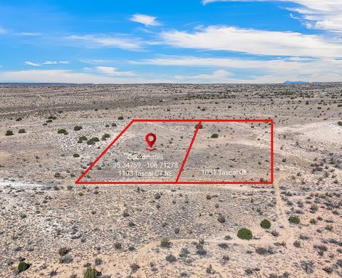 Vacant Land For Sale - 1031 Tascal Court<br/> Rio Rancho, NM 87144