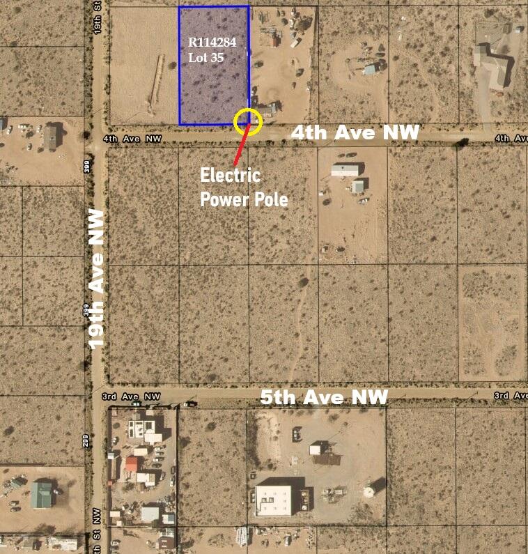 Lot 35 4th (electric Power On Lot) Avenue, Rio Rancho, New Mexico image 1