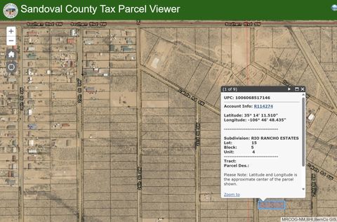 Vacant Land For Sale - 22nd Street<br/> Sandoval County, Rio Rancho, NM 87144
