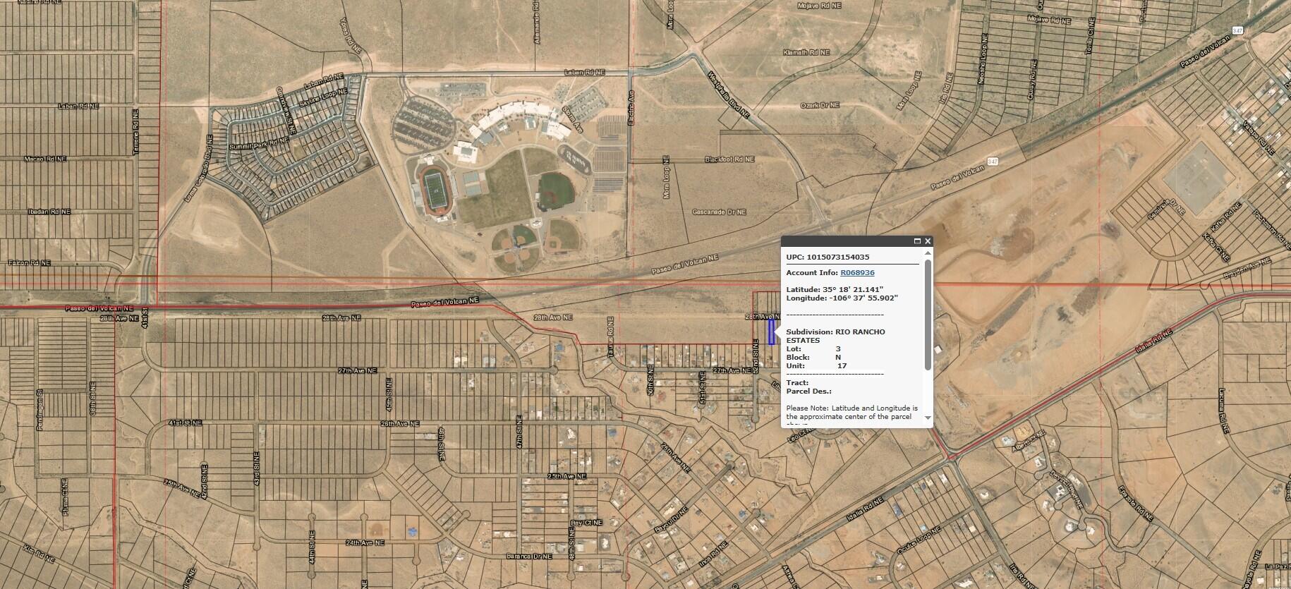 5108 5108 28th U17 Bn Lot 3 #17, Rio Rancho, New Mexico image 1