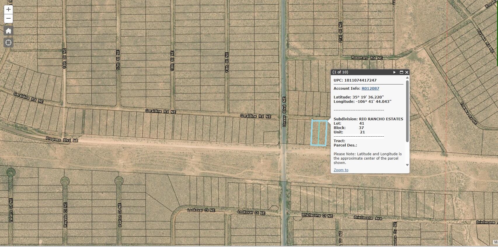 2 Lots Joyce Road, Rio Rancho, New Mexico image 1