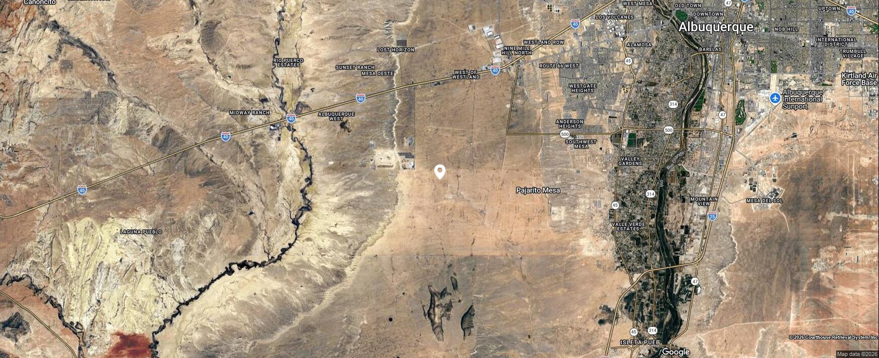 Off Pajarito Road SW