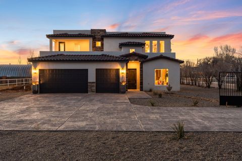 Photo of 90 Rome Lane, Corrales, NM 87048 (MLS # 1097411)