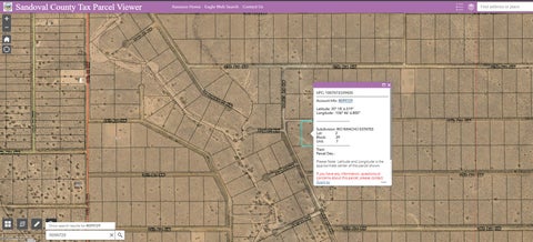 Vacant Land For Sale - 26th (u7 B39 L2) Avenue<br/> Rio Rancho, NM 87144