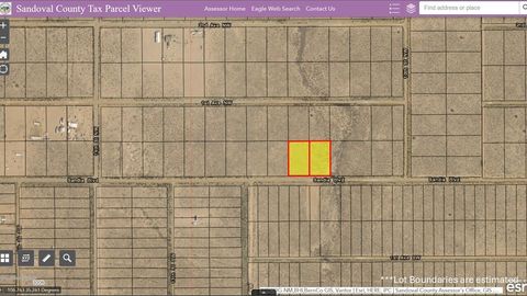 Vacant Land For Sale - 2 LOTS Sandia Boulevard<br/> Sandoval County, Rio Rancho, NM 87124