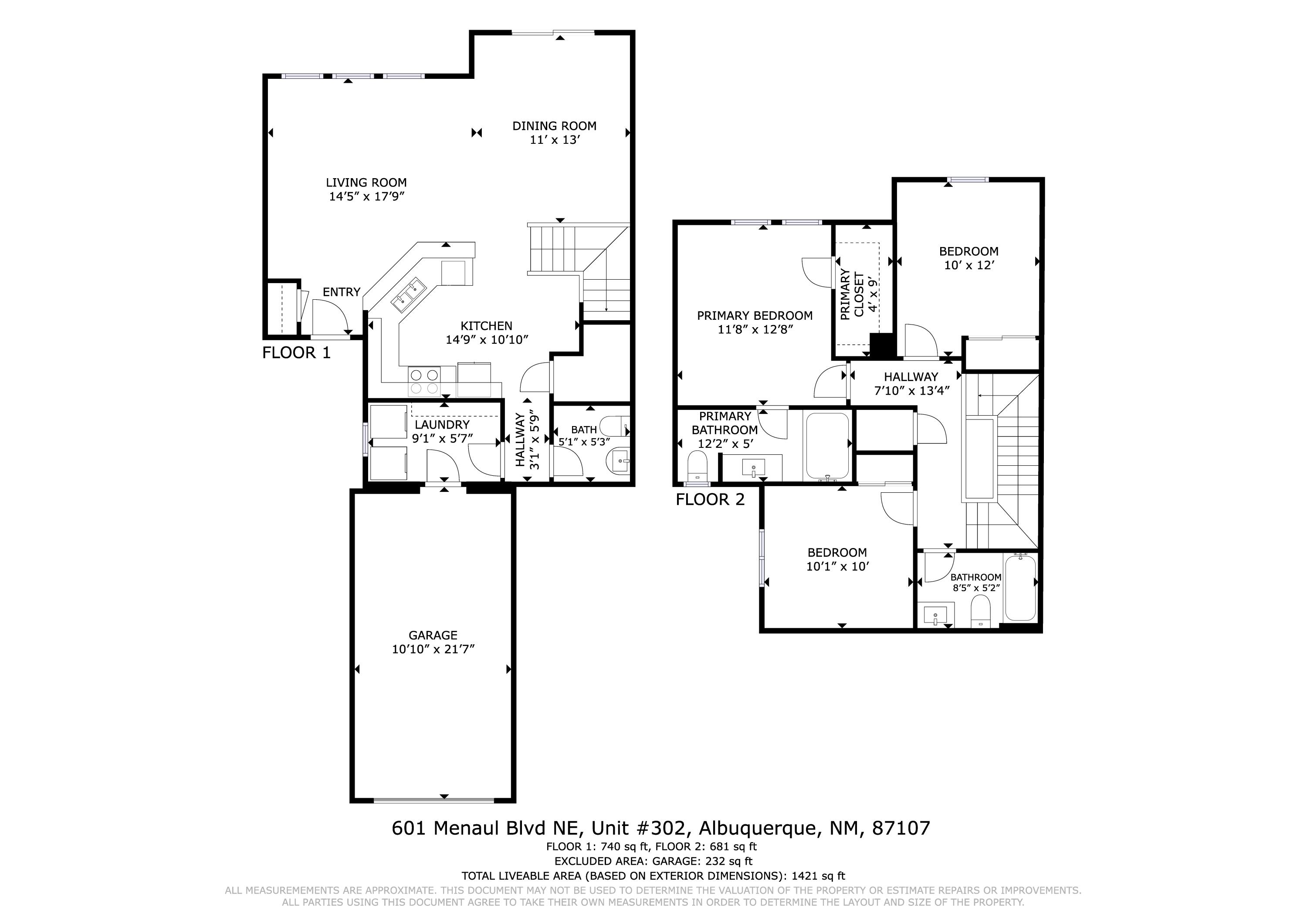 601 Menaul Boulevard NE UNIT 302