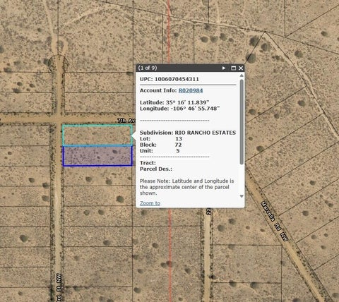 Vacant Land For Sale - 23rd Street<br/> Rio Rancho, NM 87124