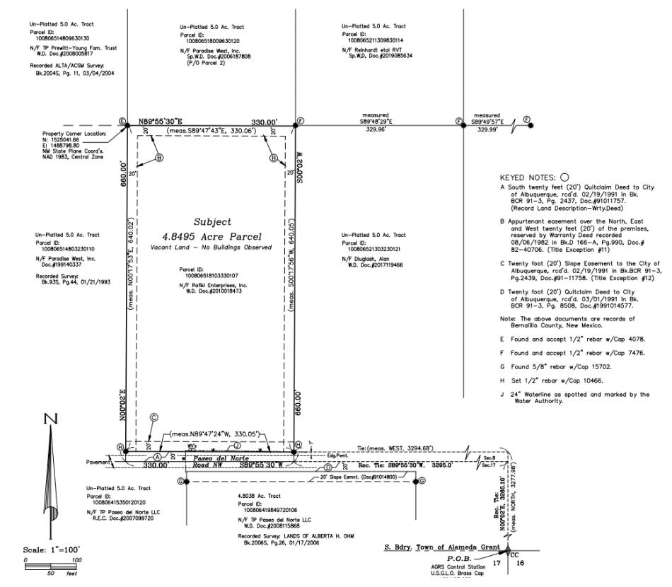 Paseo Del Norte Boulevard NW