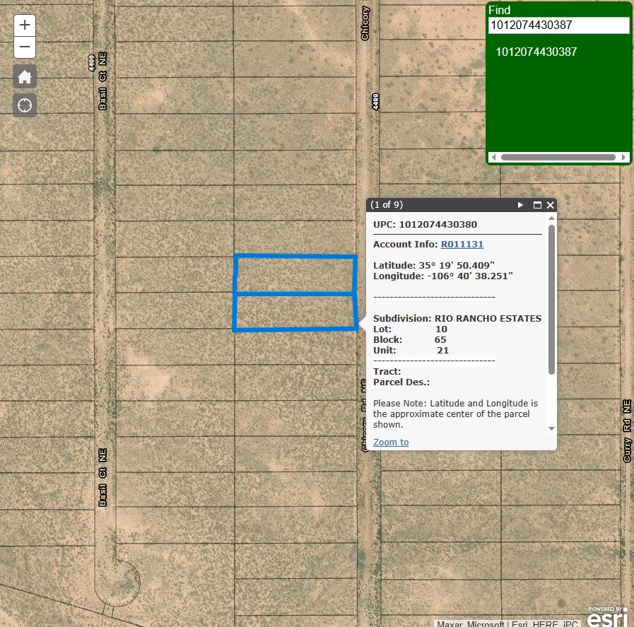 2 Lots Chicory Road, Rio Rancho, New Mexico image 1