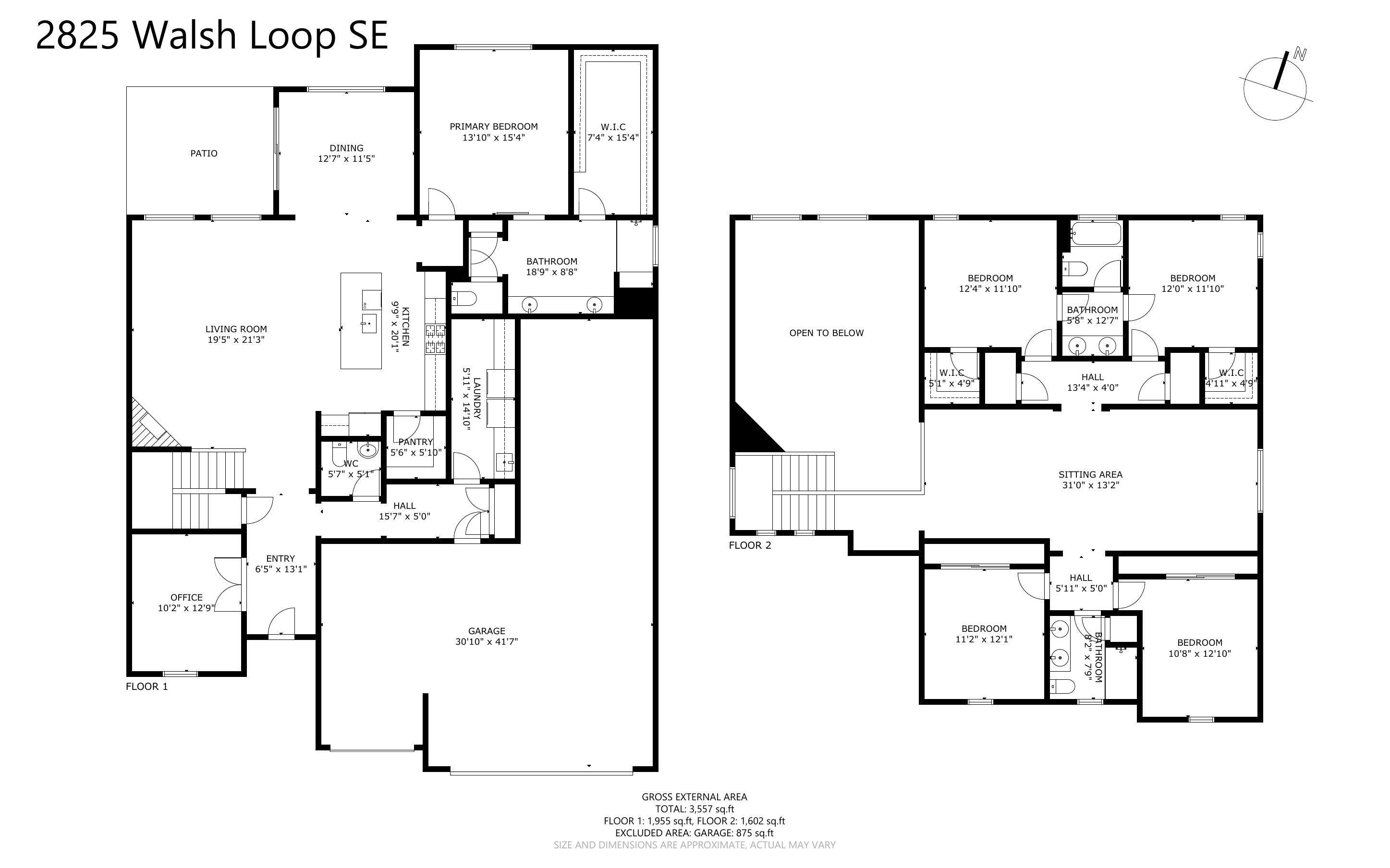 Photo 2 of 46 of 2825 Walsh Loop SE house