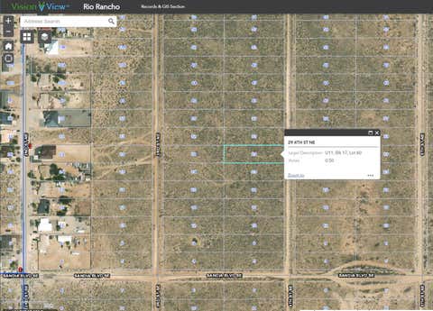Vacant Land For Sale - 29 4th Street<br/> Rio Rancho, NM 87144