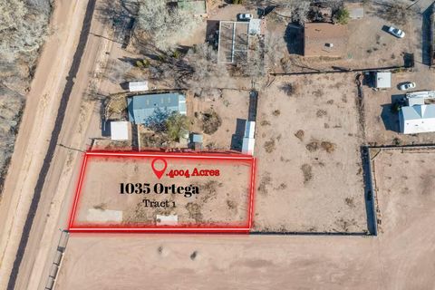 Vacant Land For Sale - 1035 Ortega Road<br/> Bernalillo County, Albuquerque, NM 87114