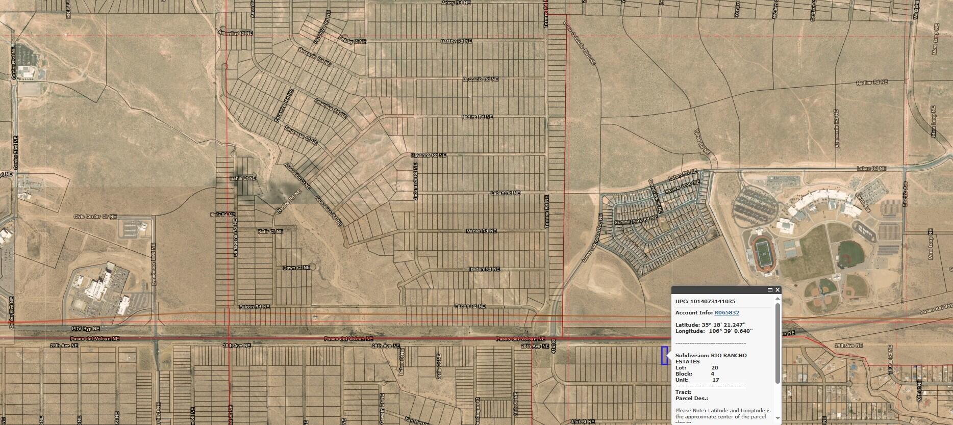 Photo 1 of 2 — 4320 28th (U17 B4 L20) Avenue NE 17, Rio Rancho, NM 87144