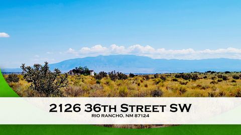 Vacant Land For Sale - 2126 36th Street<br/> Rio Rancho, NM 87124