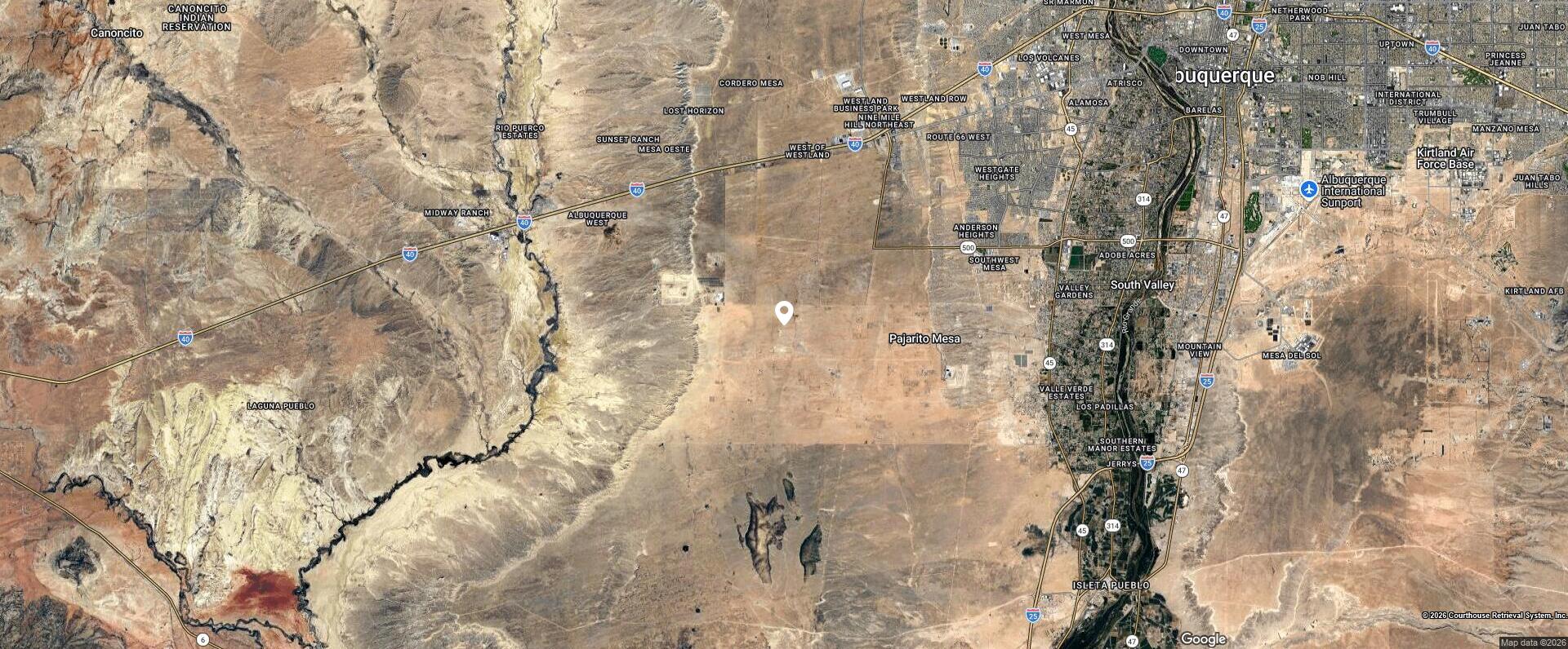 Off Pajarito (N85) Road SW
