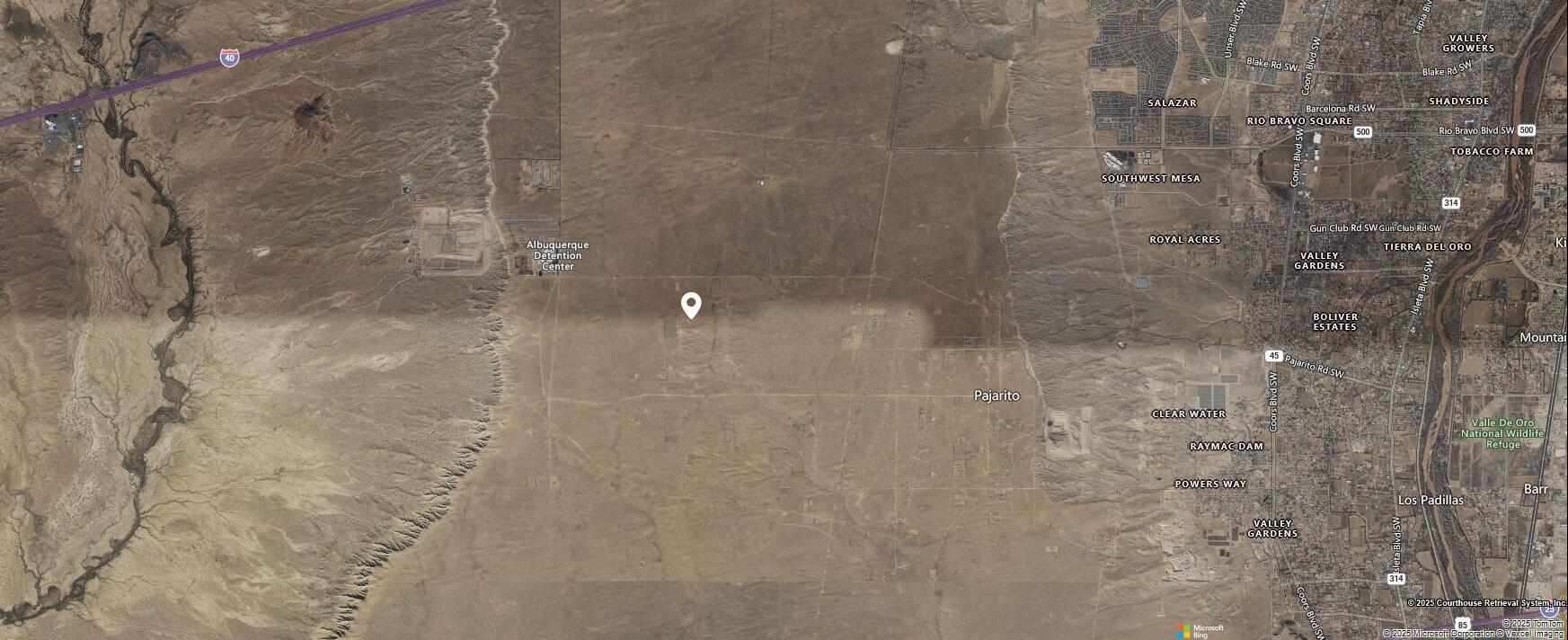 Off Pajarito (N85) Road SW