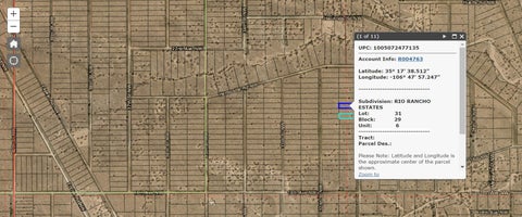 Vacant Land For Sale - 3 LOTS 31st Street #6<br/> Rio Rancho, NM 87144
