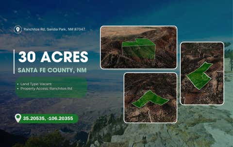 Vacant Land For Sale - Ranchitos Street<br/> Santa Fe County, Sandia Park, NM 87047