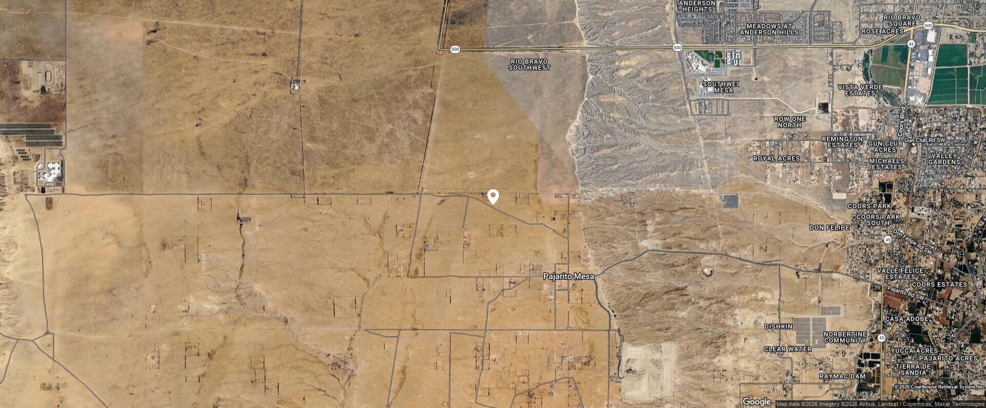 Off Pajarito Road SW