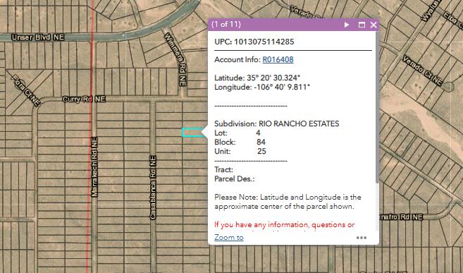 4 Lots at Yuscaran Rd NE
