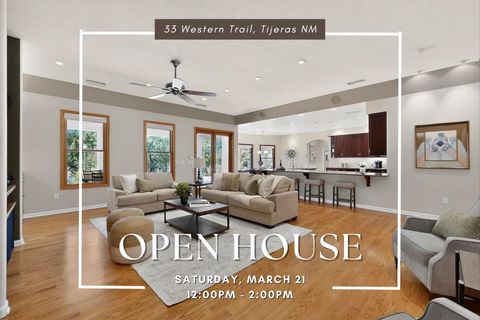 Photo of 33 Western Trail Drive, Tijeras, NM 87059 (MLS # 1099973)