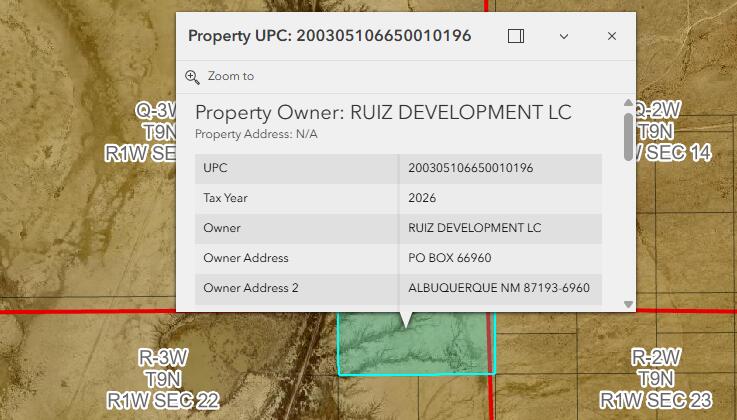Pajarito Mesa 7 Lots 66 Acres
