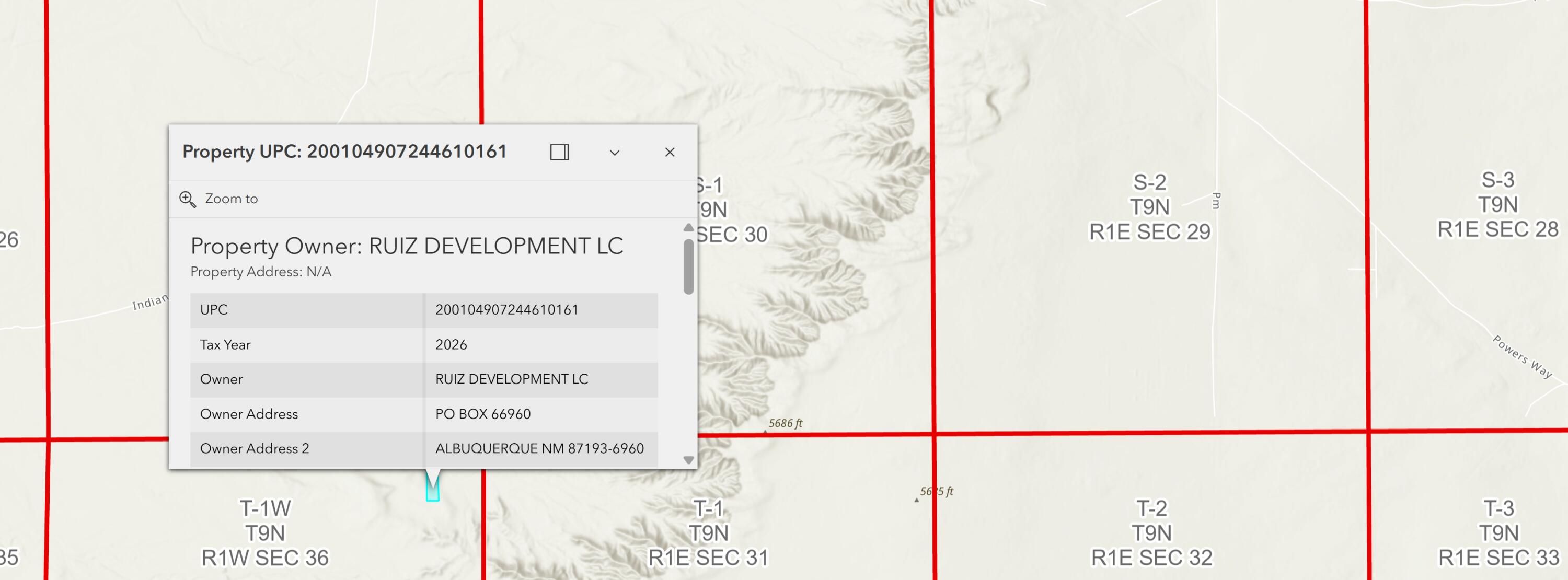 Pajarito Mesa 7 Lots 66 Acres