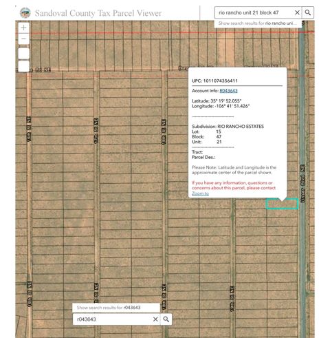 Vacant Land For Sale - 4329 Unser Boulevard<br/> Rio Rancho, NM 87144