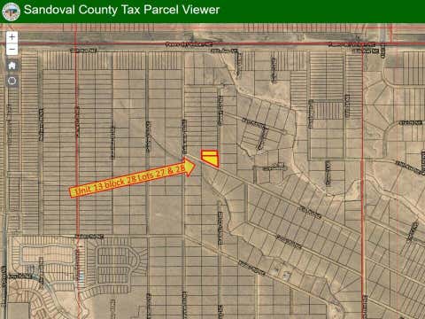 Vacant Land For Sale - 2615-2619 Gawain Drive<br/> Sandoval County, Rio Rancho, NM 87144