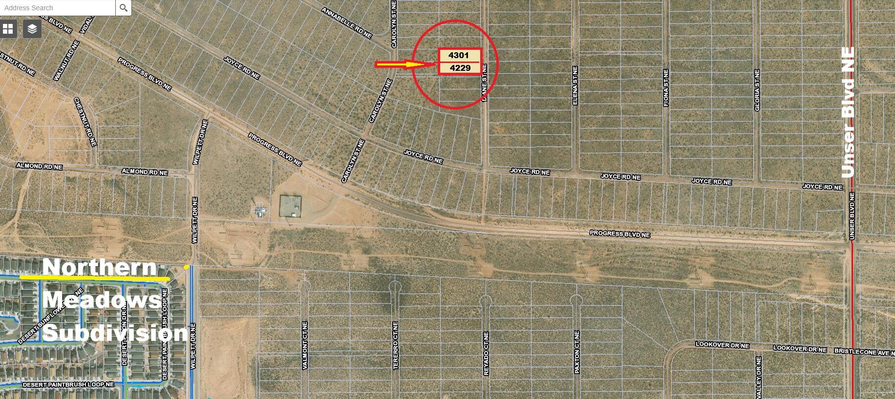 4229-4301 Diane (2 Half Acre Lots) Street, Rio Rancho, New Mexico image 3