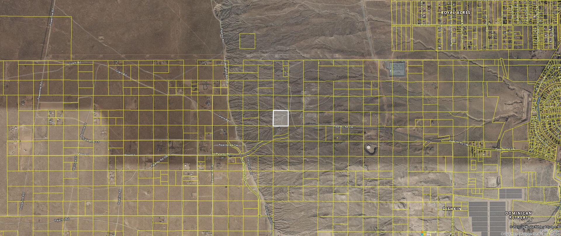 Off Pajarito (Jmt #2) Road SW