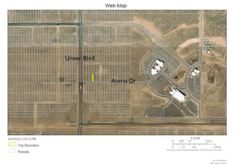 Vacant Land For Sale - 2019 Arena Drive<br/> Sandoval County, Rio Rancho, NM 87144