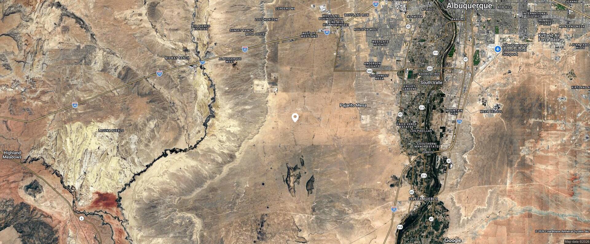 Off Pajarito (N105) Road SW