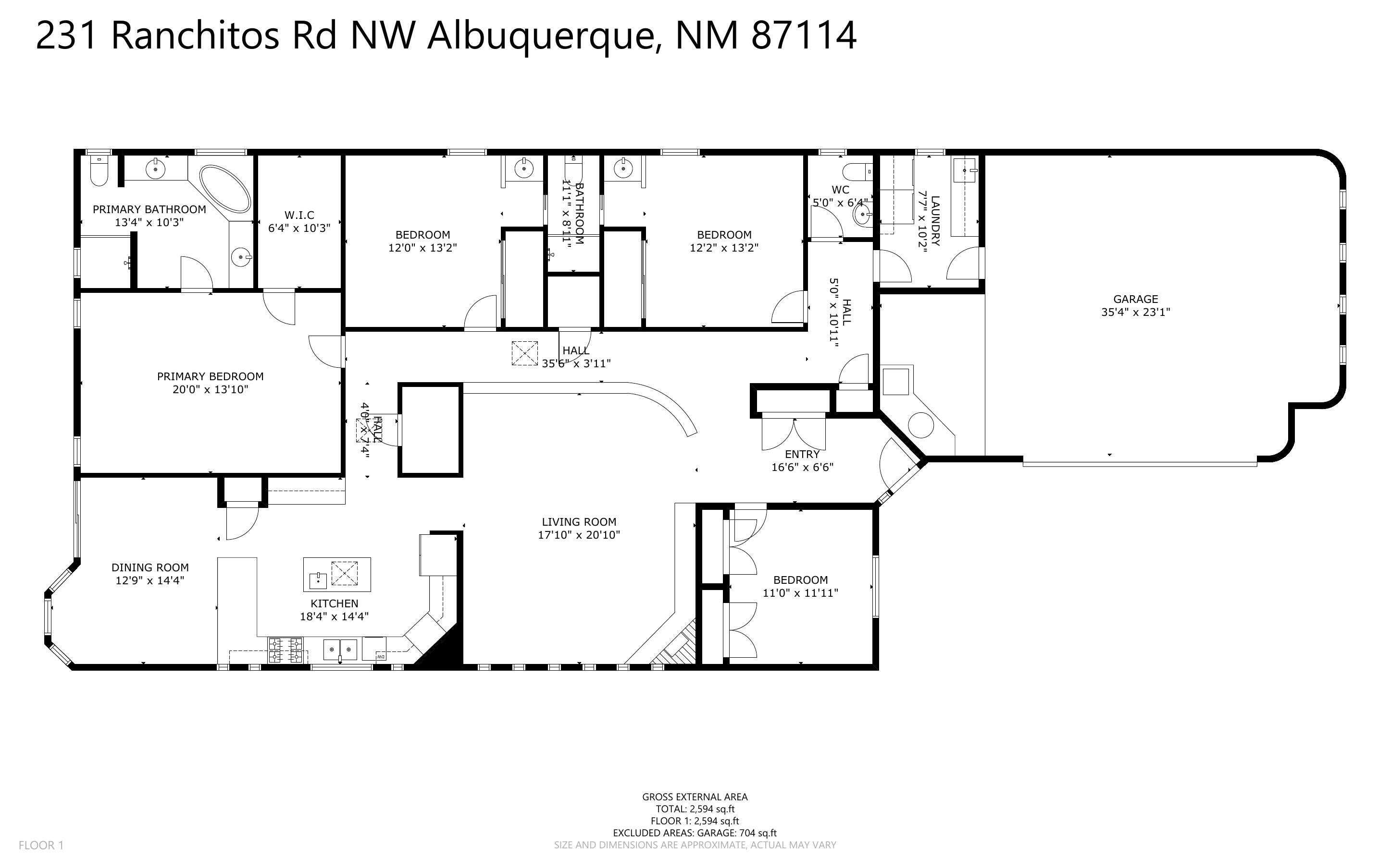 231 Ranchitos Road, Albuquerque, New Mexico image 44